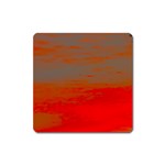 Crimson Skys Square Magnet