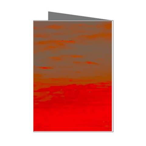 Crimson Skys Mini Greeting Cards (Pkg of 8) from ArtsNow.com Left