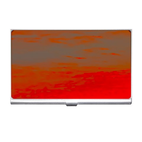 Crimson Skys Business Card Holder from ArtsNow.com Front