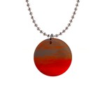 Crimson Skys 1  Button Necklace