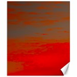 Crimson Skys Canvas 8  x 10 