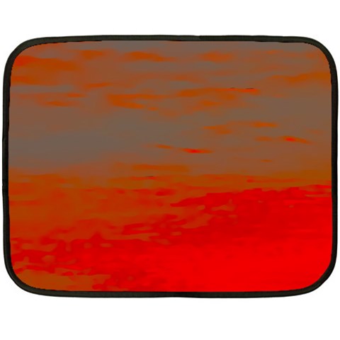 Crimson Skys Fleece Blanket (Mini) from ArtsNow.com 35 x27  Blanket