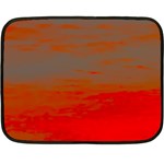 Crimson Skys Two Sides Fleece Blanket (Mini)