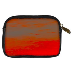 Crimson Skys Digital Camera Leather Case from ArtsNow.com Back