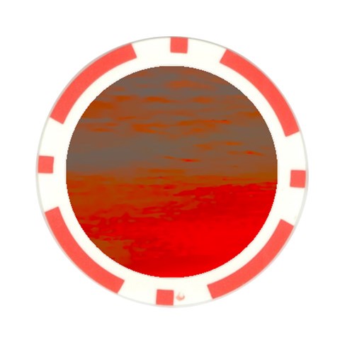 Crimson Skys Poker Chip Card Guard (10 pack) from ArtsNow.com Front