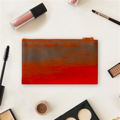 Crimson Skys Cosmetic Bag (Small) from ArtsNow.com Back