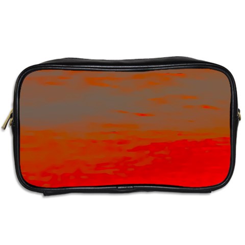 Crimson Skys Toiletries Bag (Two Sides) from ArtsNow.com Back