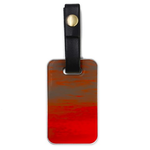 Crimson Skys Luggage Tag (one side) from ArtsNow.com Front