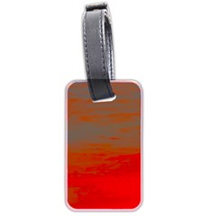 Crimson Skys Luggage Tag (two sides) from ArtsNow.com Front