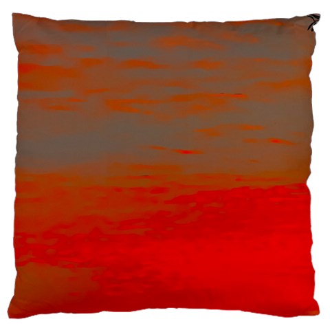 Crimson Skys Standard Premium Plush Fleece Cushion Case (One Side) from ArtsNow.com Front