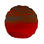 Crimson Skys Standard 15  Premium Flano Round Cushions