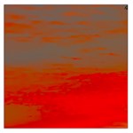 Crimson Skys Square Satin Scarf (36  x 36 )