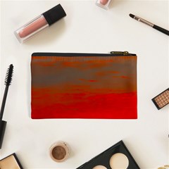 Crimson Skys Cosmetic Bag (XS) from ArtsNow.com Back