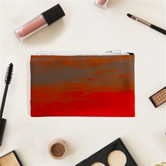 Crimson Skys Cosmetic Bag (XS) from ArtsNow.com Back