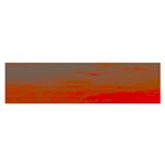 Crimson Skys Oblong Satin Scarf (16  x 60 )