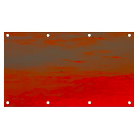 Crimson Skys Banner and Sign 7  x 4  from ArtsNow.com Front