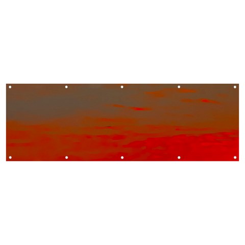 Crimson Skys Banner and Sign 12  x 4  from ArtsNow.com Front