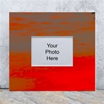 Crimson Skys White Wall Photo Frame 5  x 7 