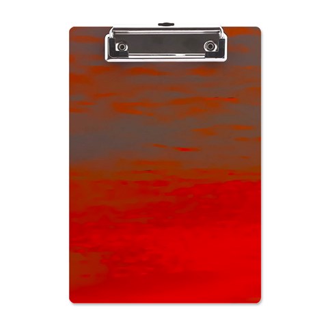 Crimson Skys A5 Acrylic Clipboard from ArtsNow.com Front