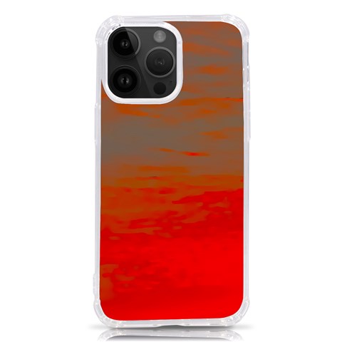 Crimson Skys iPhone 14 Pro Max TPU UV Print Case from ArtsNow.com Front