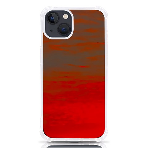 Crimson Skys iPhone 13 TPU UV Print Case from ArtsNow.com Front