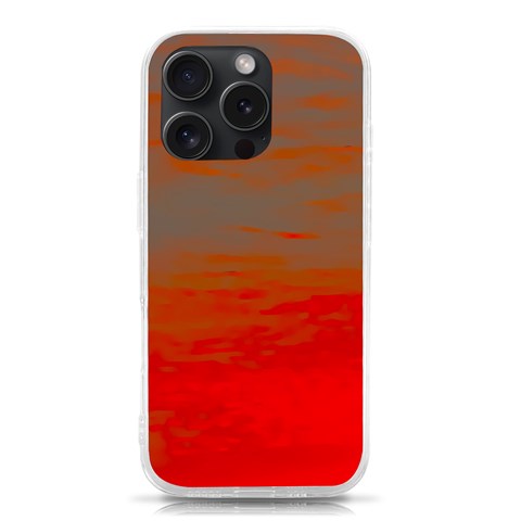 Crimson Skys iPhone 15 Pro TPU UV Print Case from ArtsNow.com Front