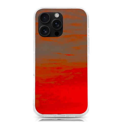 Crimson Skys iPhone 16 Pro Max TPU UV Print Case from ArtsNow.com Front