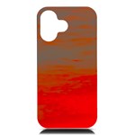 Crimson Skys iPhone 16 Black UV Print PC Hardshell Case