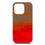 Crimson Skys iPhone 16 Pro Black UV Print PC Hardshell Case