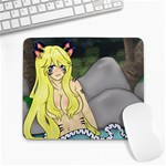 Large Minx Mouse Pad (Rectangle)