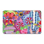 Cabbage Flower Abstract Magnet (Rectangular)