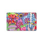 Cabbage Flower Abstract Magnet (Name Card)