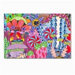 Cabbage Flower Abstract Postcard 4 x 6  (Pkg of 10)