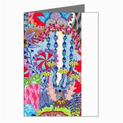 Cabbage Flower Abstract Greeting Cards (Pkg of 8) from ArtsNow.com Left