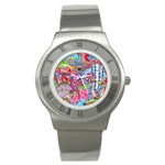 Cabbage Flower Abstract Stainless Steel Watch