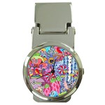 Cabbage Flower Abstract Money Clip Watches