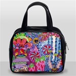 Cabbage Flower Abstract Classic Handbag (Two Sides)