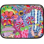 Cabbage Flower Abstract Fleece Blanket (Mini)