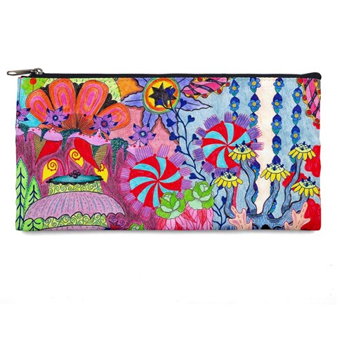 Cabbage Flower Abstract Pencil Cases from ArtsNow.com Front