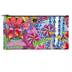 Cabbage Flower Abstract Pencil Cases from ArtsNow.com Front