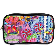 Cabbage Flower Abstract Toiletries Bag (Two Sides) from ArtsNow.com Back