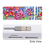 Cabbage Flower Abstract Memory Card Reader (Stick)