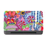 Cabbage Flower Abstract Memory Card Reader with CF