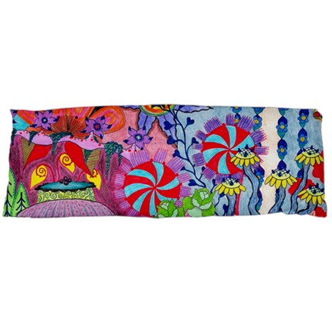 Cabbage Flower Abstract One Side Body Pillow Cases from ArtsNow.com Body Pillow Case