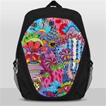 Cabbage Flower Abstract Backpack Bag