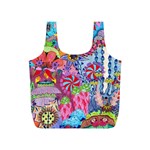 Cabbage Flower Abstract Full Print Recycle Bag (S)