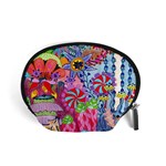 Cabbage Flower Abstract Accessory Pouch (Small)