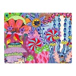 Cabbage Flower Abstract Two Sides Premium Plush Fleece Blanket (Mini)