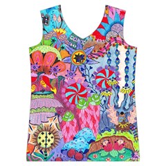 Cabbage Flower Abstract Women s Basketball Tank Top from ArtsNow.com Front