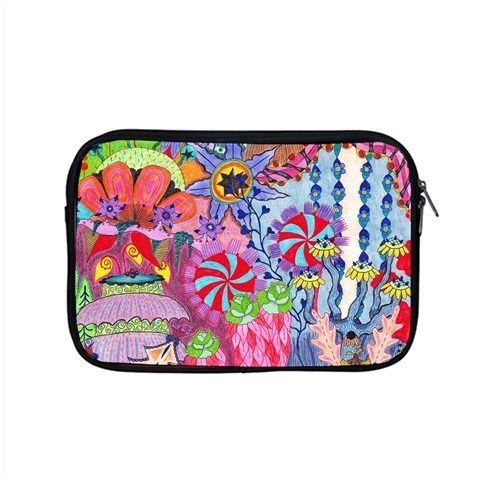 Cabbage Flower Abstract Apple MacBook Pro 15  Zipper Case from ArtsNow.com Front